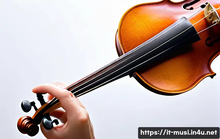 바이올린 음정 잡는 방법 관련 이미지 1