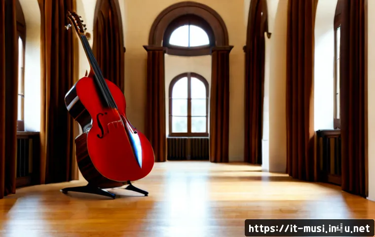 하프와 기타의 차이 - Photorealistic side-by-side comparison of a full-size concert harp and a classical acoustic guitar i...